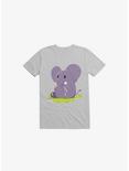 Kawaii Excuse the Elephant in the Room T-Shirt, ICE GREY, hi-res