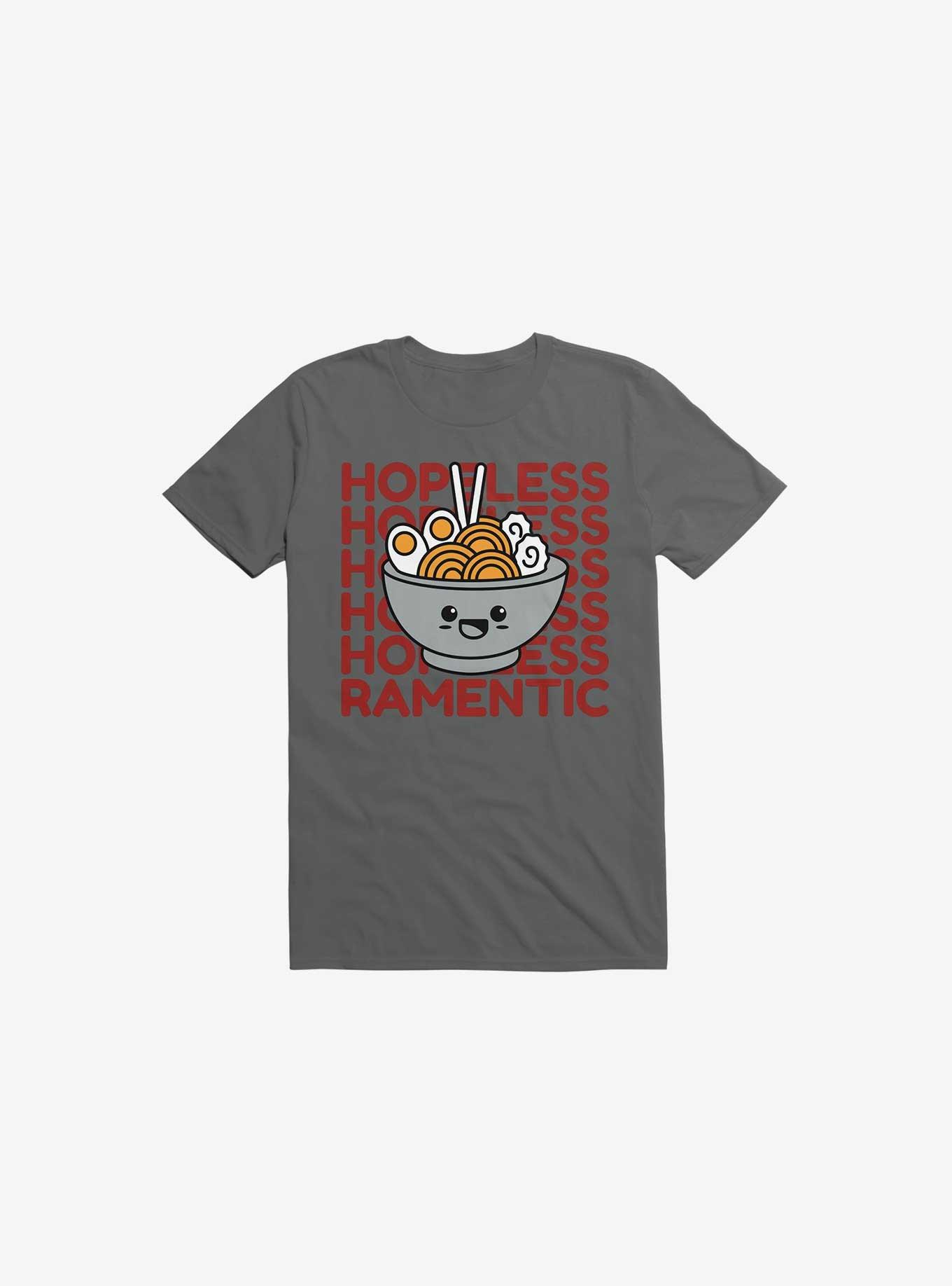 Kawaii Hopeless Ramentic T-Shirt, CHARCOAL, hi-res