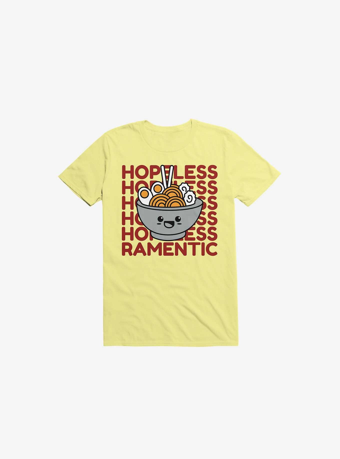 Kawaii Hopeless Ramentic T-Shirt, YELLOW, hi-res