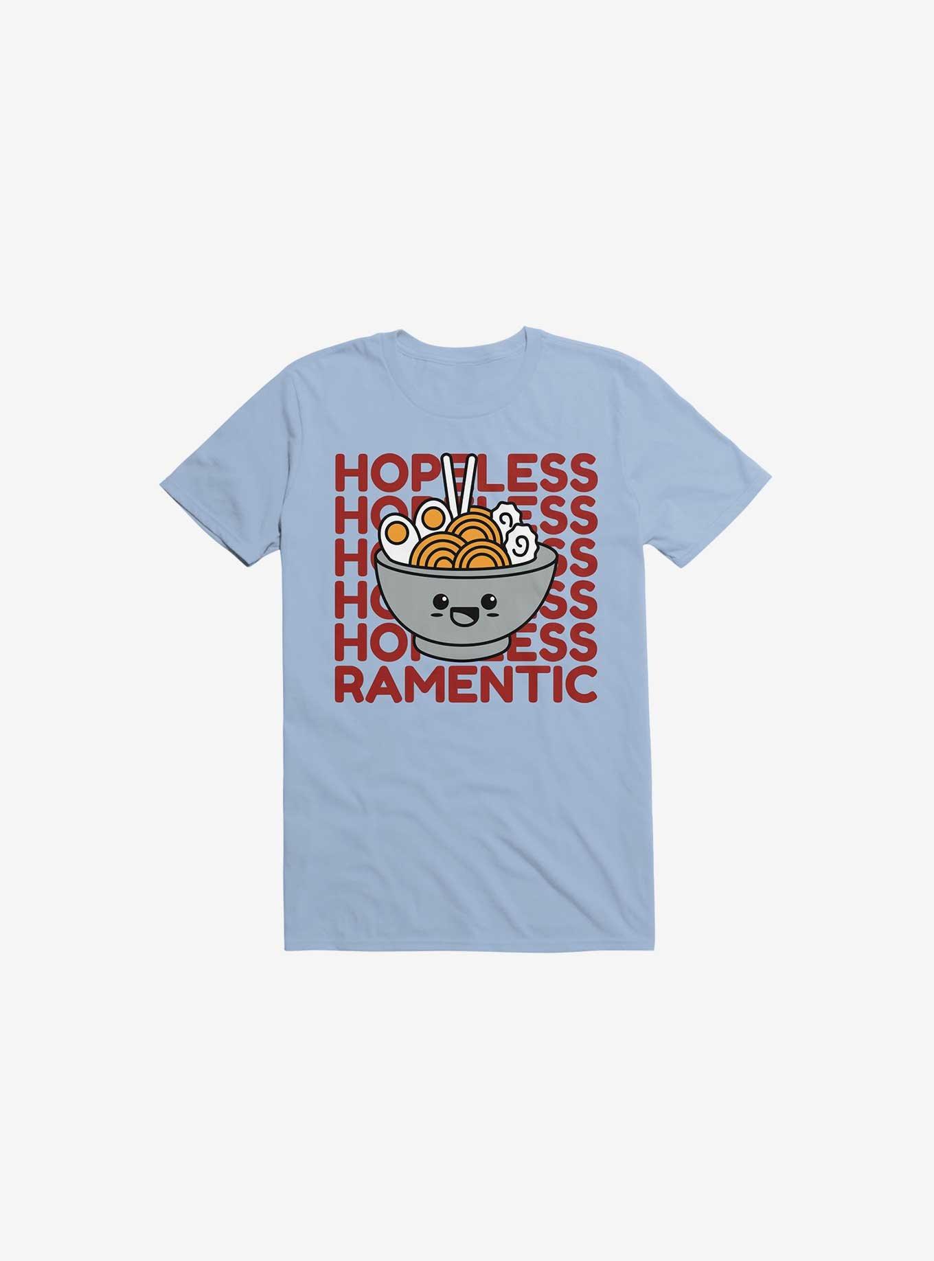 Kawaii Hopeless Ramentic T-Shirt, LIGHT BLUE, hi-res