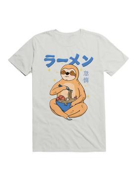 Kawaii Sloth Ramen T-Shirt, , hi-res