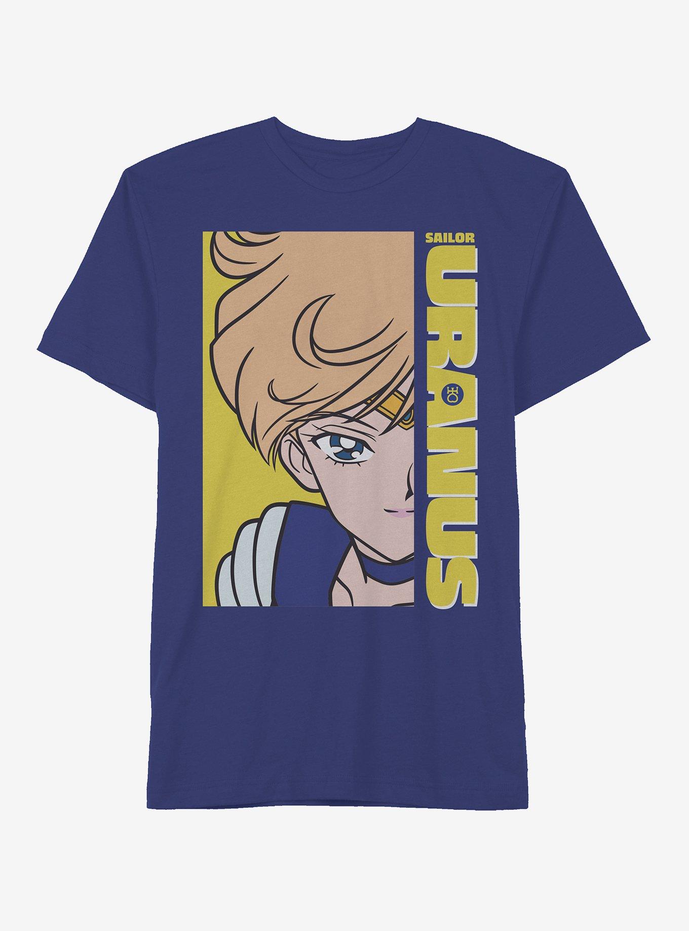 Sailor Moon Sailor Uranus Jumbo Graphic T-Shirt, NAVY, hi-res