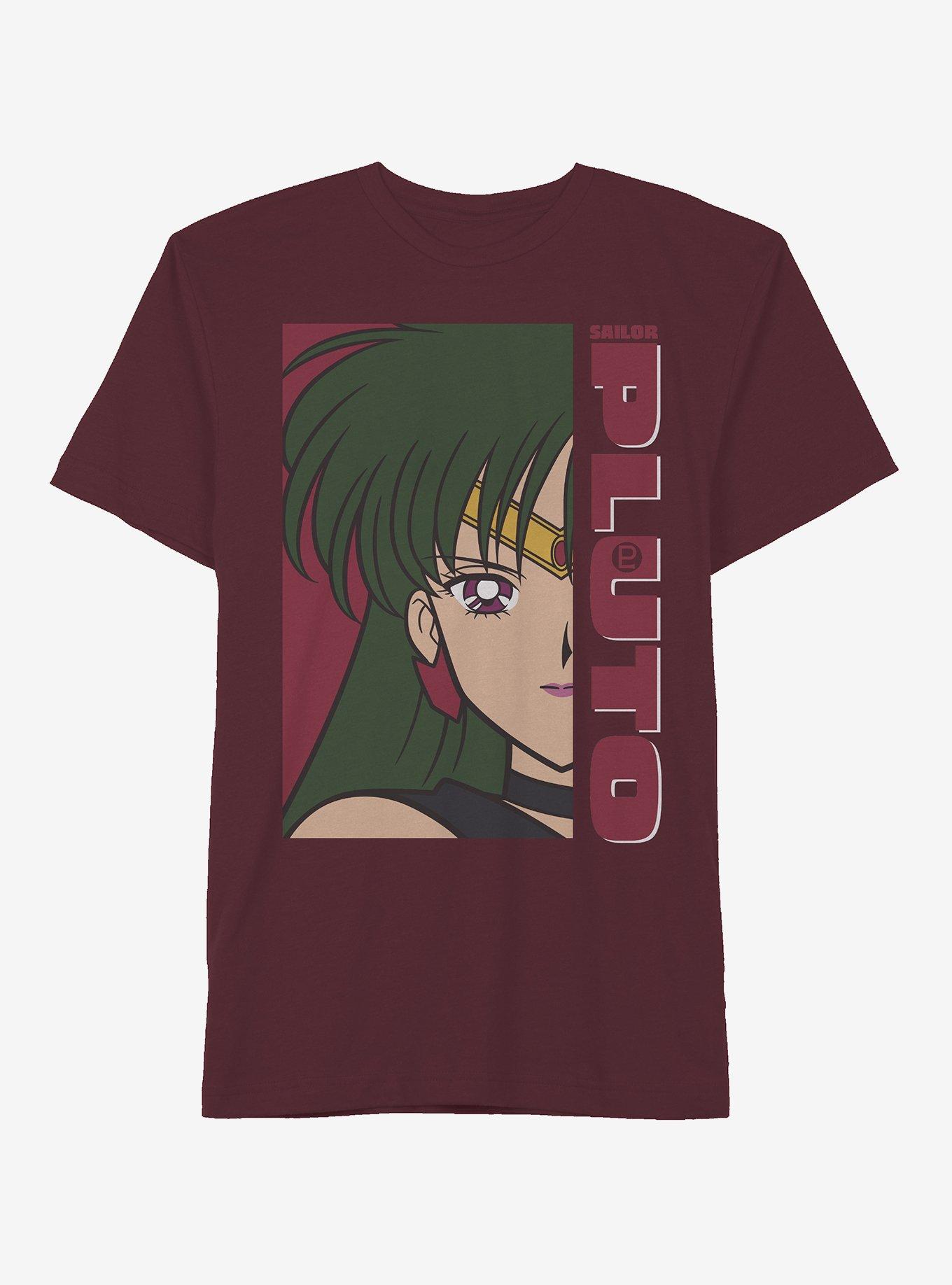 Sailor Moon Sailor Pluto Jumbo Graphic T-Shirt, BLACK, hi-res