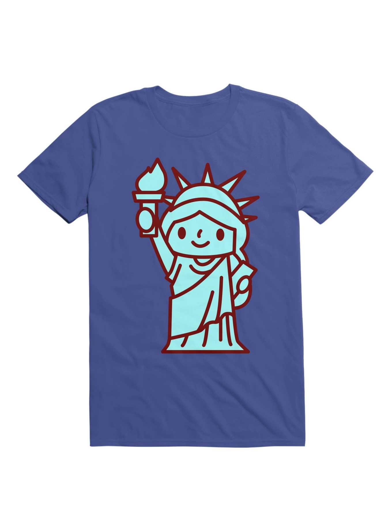 Kawaii Statue of Liberty T-Shirt, , hi-res