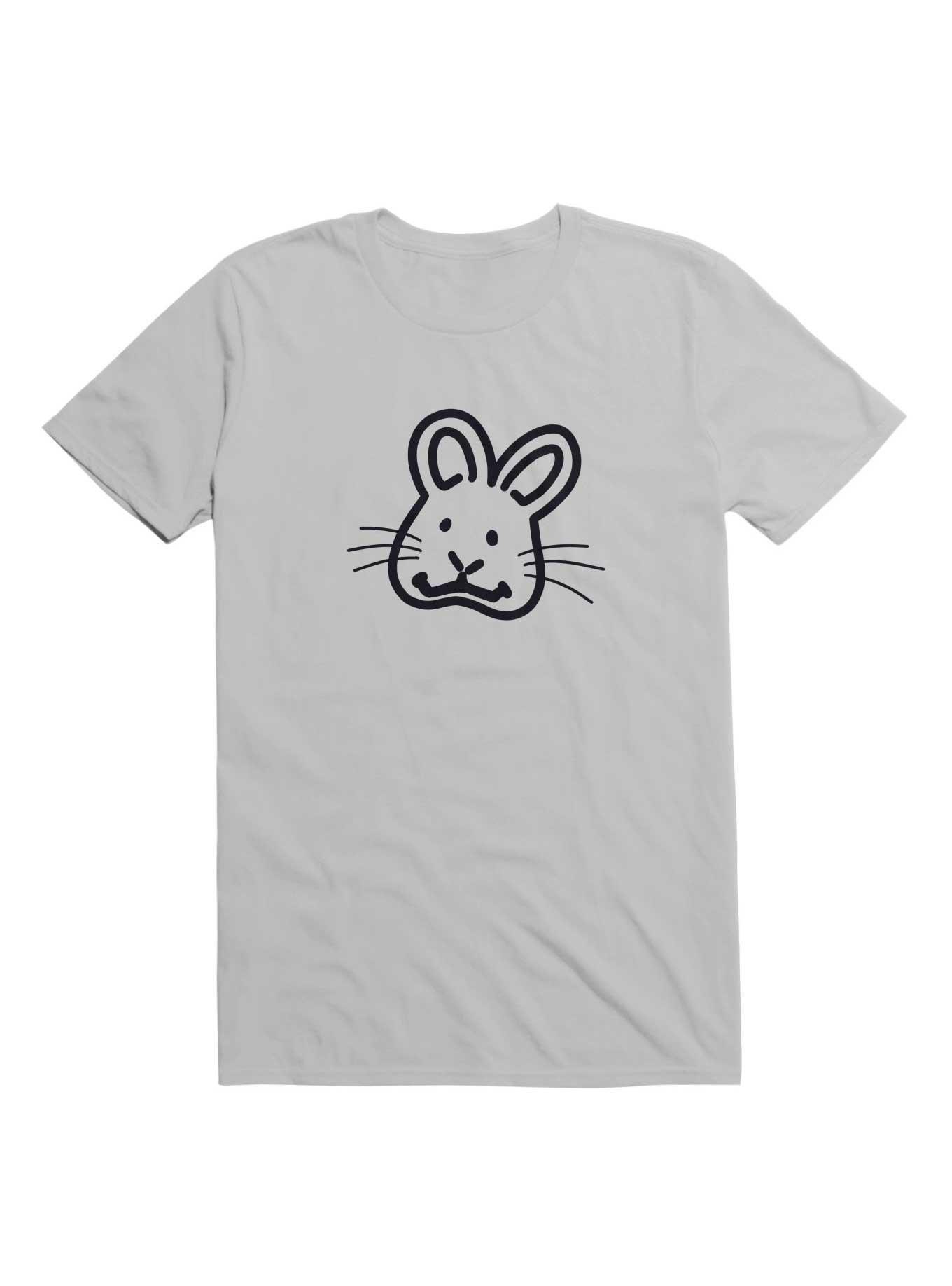 Kawaii Wombat Smile T-Shirt, ICE GREY, hi-res