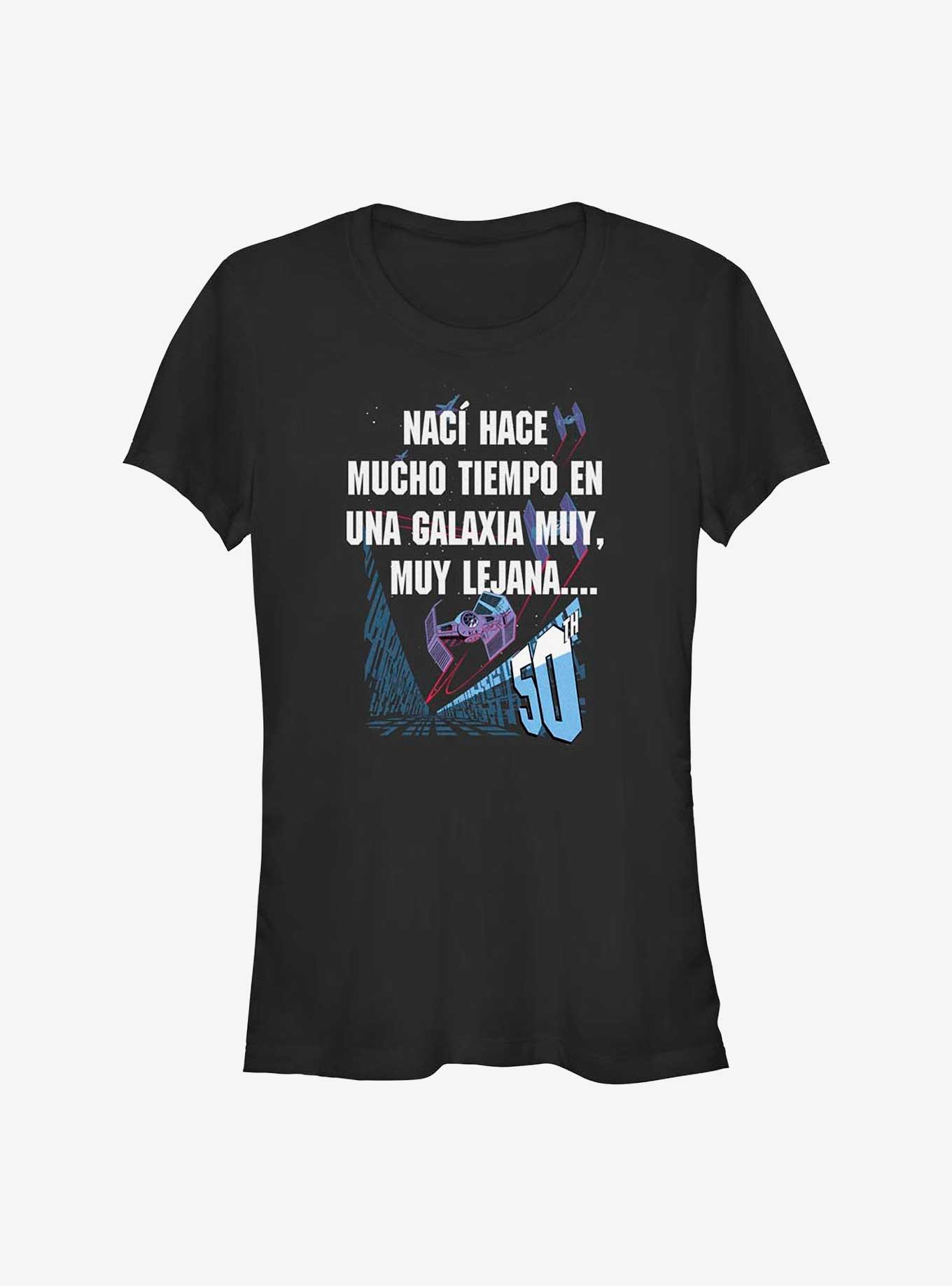 Star Wars Galaxy Far Away Spanish Girls T-Shirt, BLACK, hi-res