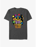 Marvel The Avengers Thanos Father Of The Year  T-Shirt, CHARCOAL, hi-res