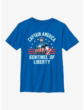 Marvel Captain America Sentinel Of Liberty Youth T-Shirt, , hi-res
