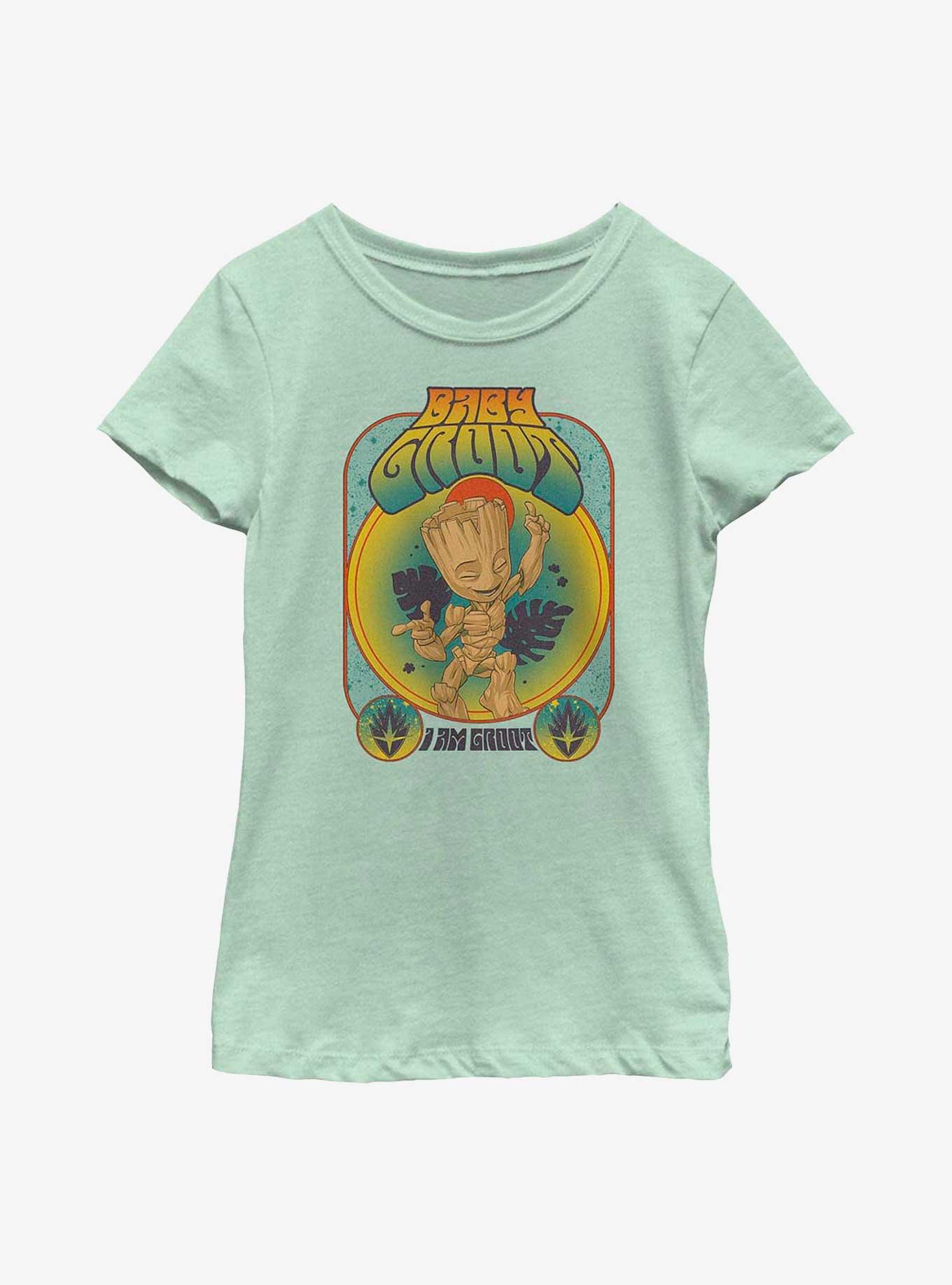 Marvel Guardians Of The Galaxy Baby Groot Youth Girls T-Shirt, , hi-res
