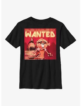 Marvel Guardians Of The Galaxy Wanted Rocket Raccoon Youth T-Shirt, , hi-res