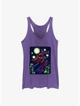 Marvel Spider-Man Starry New York Womens Tank Top, PUR HTR, hi-res