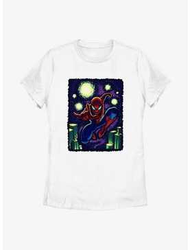 Marvel Spider-Man Starry New York Womens T-Shirt, , hi-res