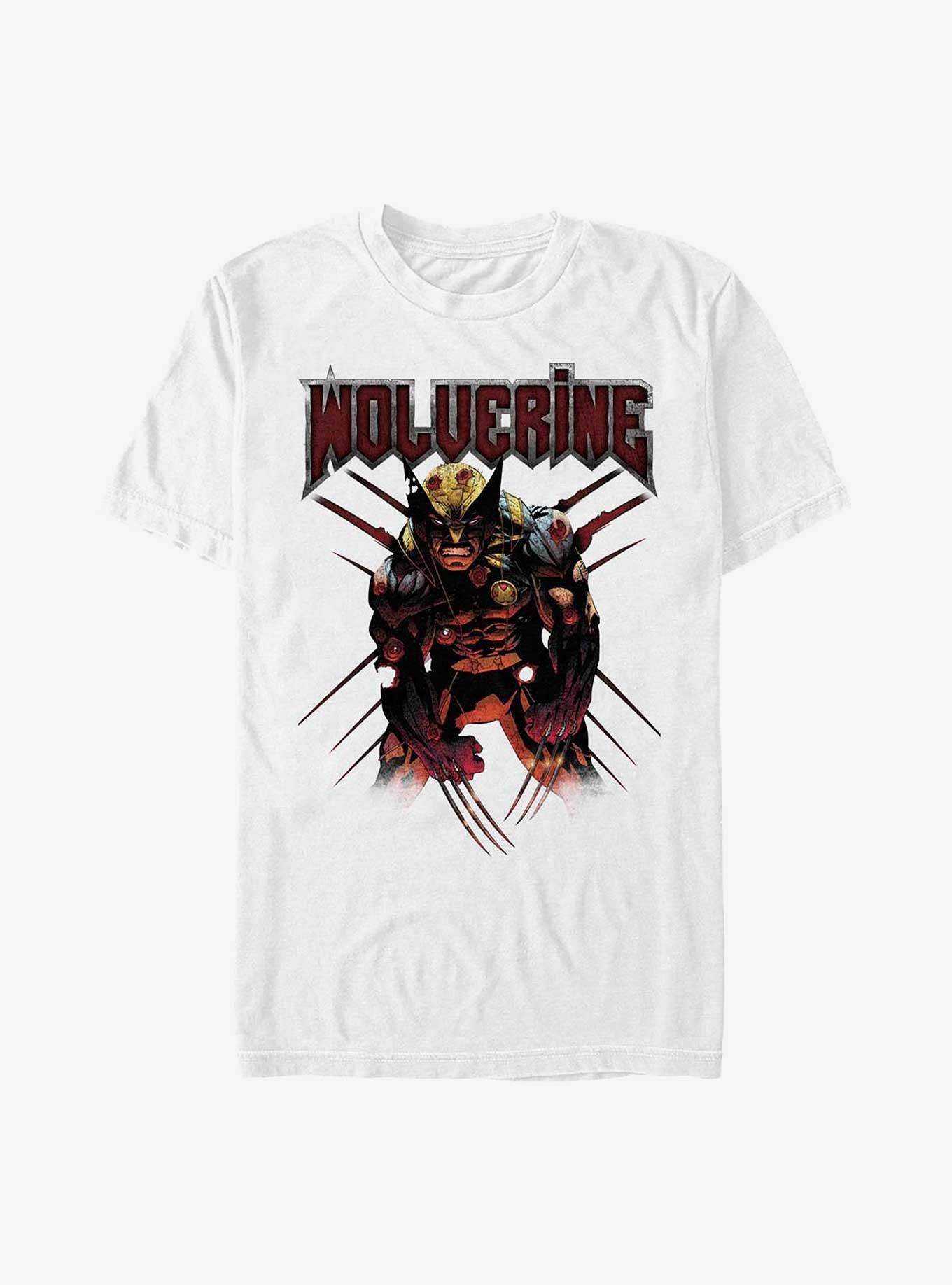 Marvel X-Men Wolverine Action T-Shirt, WHITE, hi-res