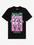 Sailor Moon Sailor Starlights Group T-Shirt, BLACK, hi-res