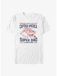 Marvel Captain America Super Dad T-Shirt, WHITE, hi-res