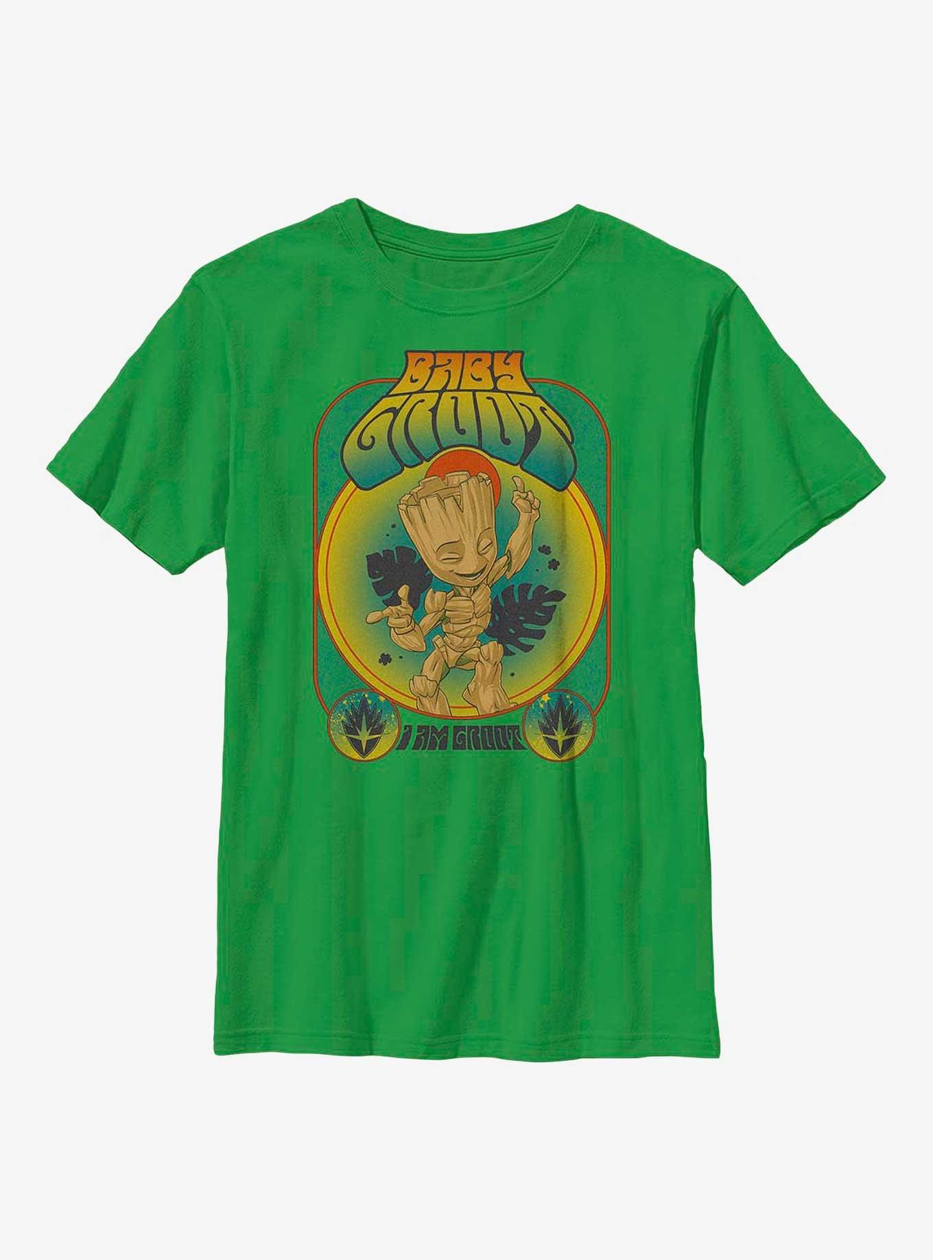 Marvel Guardians Of The Galaxy Baby Groot Youth T-Shirt, KELLY, hi-res