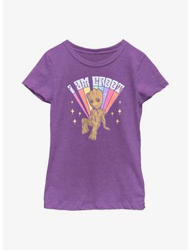 Marvel Guardians Of The Galaxy Prideful Groot Youth Girls T-Shirt, , hi-res