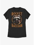 Marvel Guardians Of The Galaxy Grunge Rocket Raccoon Womens T-Shirt, BLACK, hi-res