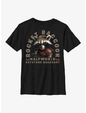 Marvel Guardians Of The Galaxy Tombstone Rocket Raccoon Youth T-Shirt, , hi-res