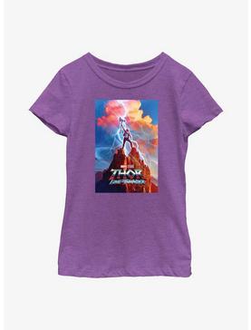 Marvel Thor: Love And Thunder Poster Youth Girls T-Shirt, , hi-res
