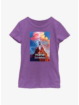 Marvel Thor: Love And Thunder Poster Youth Girls T-Shirt, , hi-res