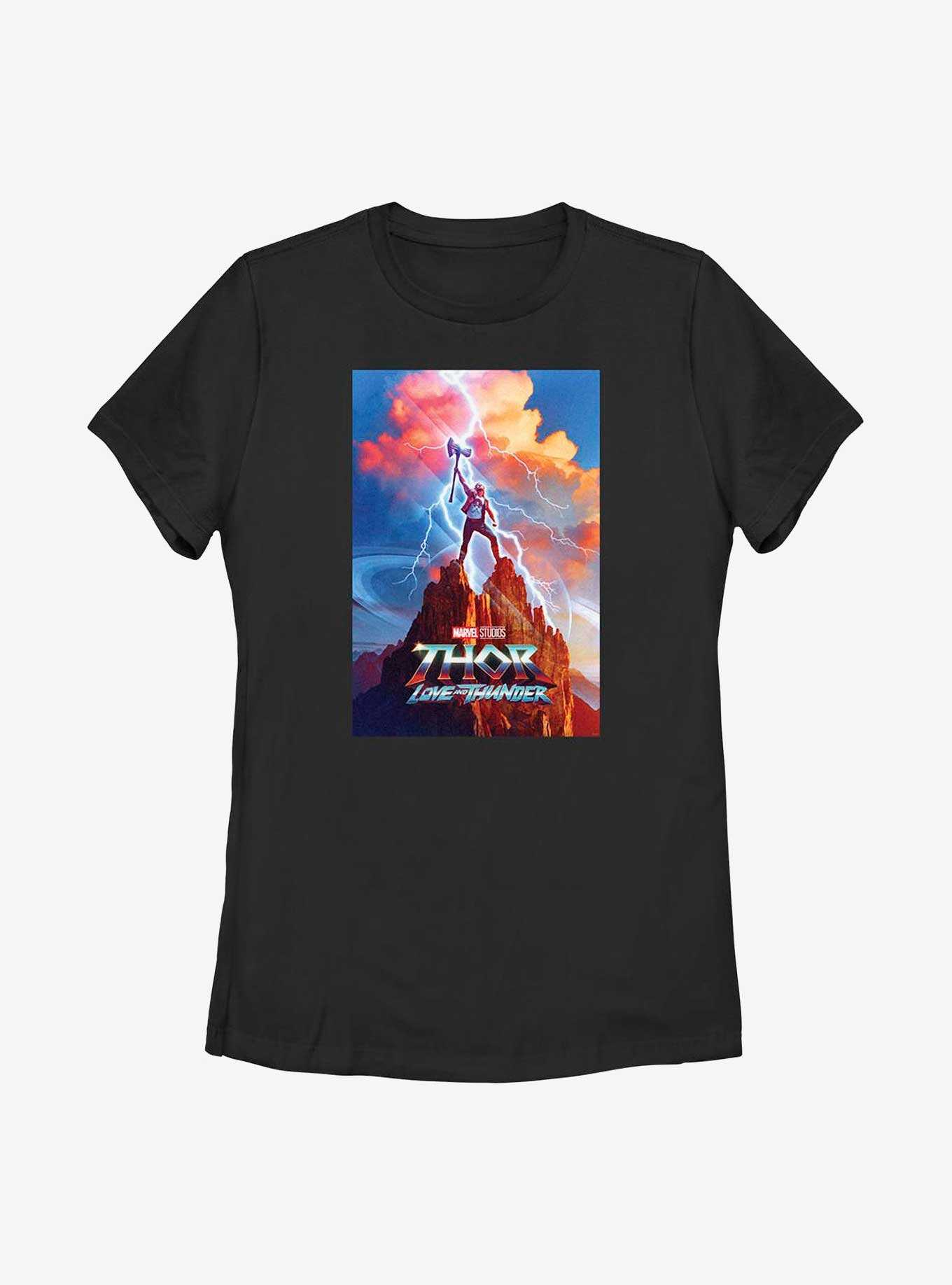 Marvel Thor: Love And Thunder Poster Womens T-Shirt, , hi-res