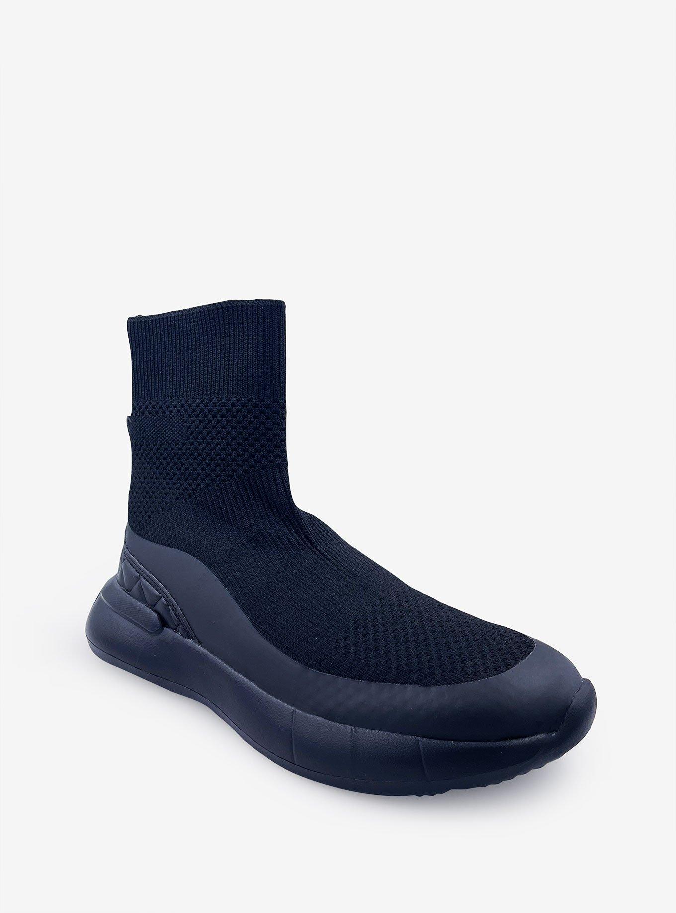 Lyla Sock Bootie on Futuristic Sole Black, , hi-res