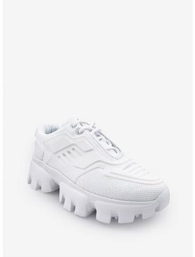 Remi Platform Lug Sole Sneaker White, , hi-res