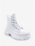 Belle High Top Platform Sneaker White, BRIGHT WHITE, hi-res