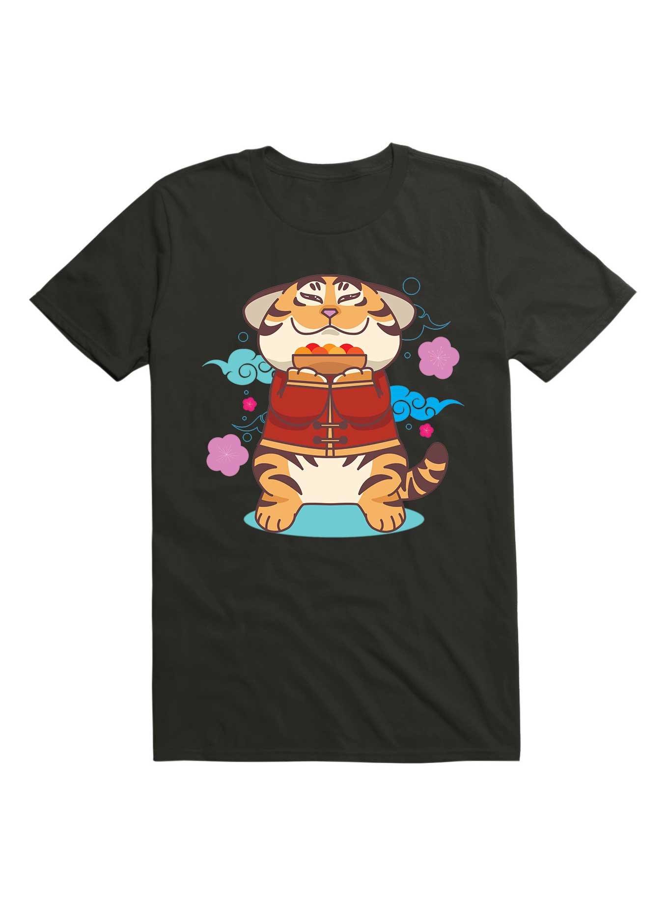 Kawaii Tiger Chinese New Year Costume T-Shirt