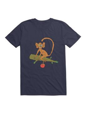 Kawaii Funny Monkey With Fruit T-Shirt, , hi-res