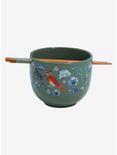 Harry Potter Floral Creatures Allover Print Ramen Bowl with Chopsticks , , hi-res