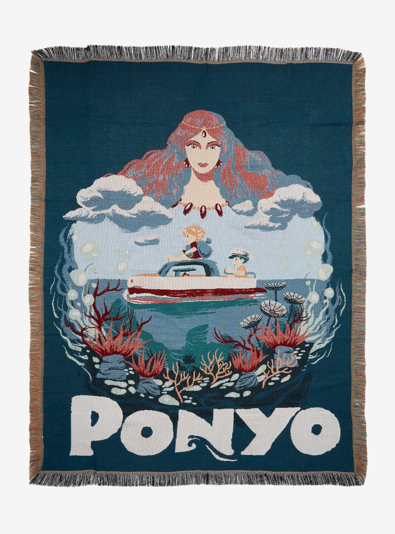 Studio Ghibli Ponyo Scene Tapestry Throw - BoxLunch Exclusive | BoxLunch