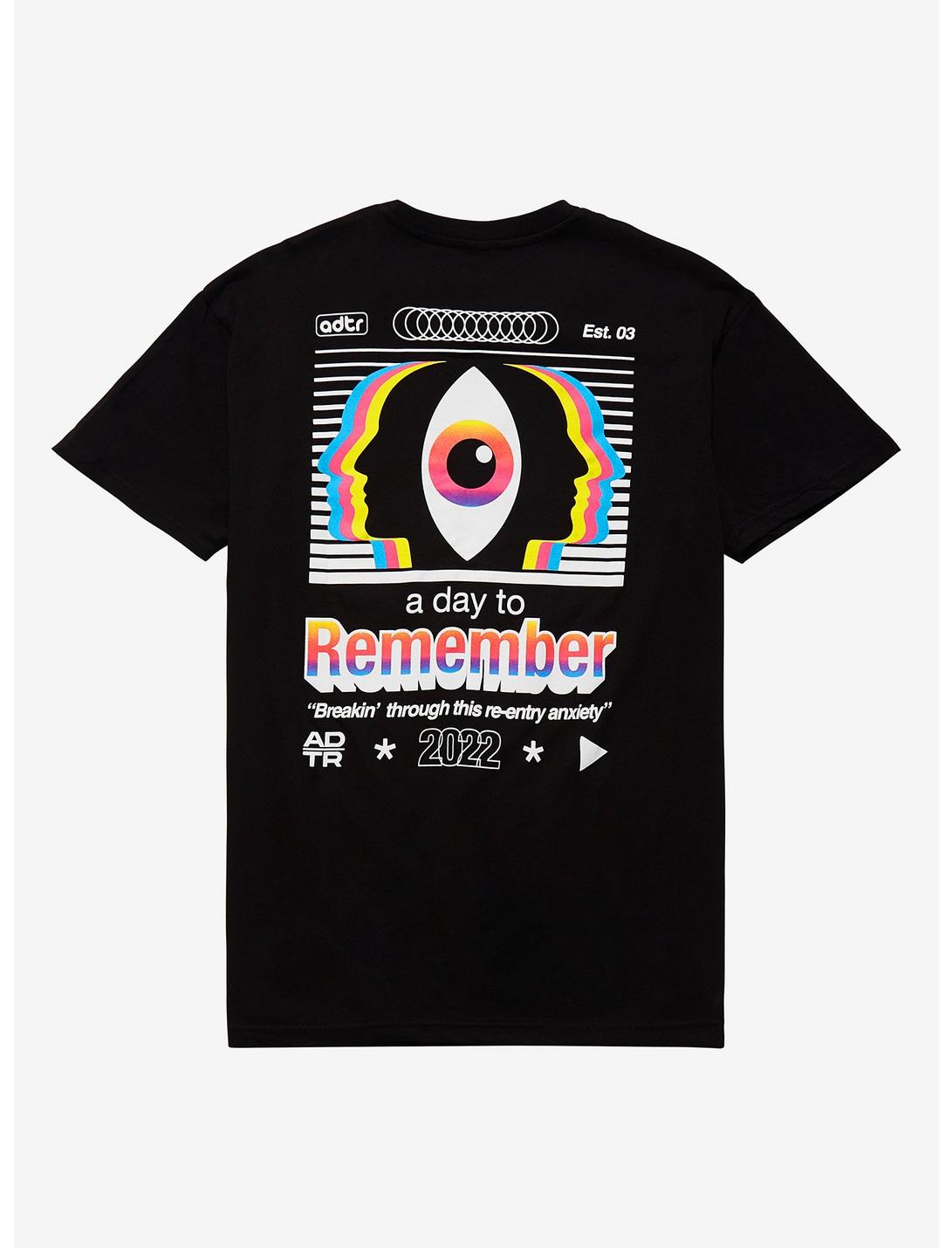 A Day To Remember Re-Entry T-Shirt, BLACK, hi-res