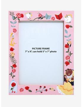 Disney Beauty and the Beast Floral Photo Frame, , hi-res
