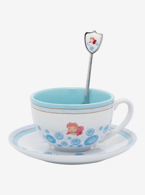 Studio Ghibli Ponyo Teacup & Spoon Set