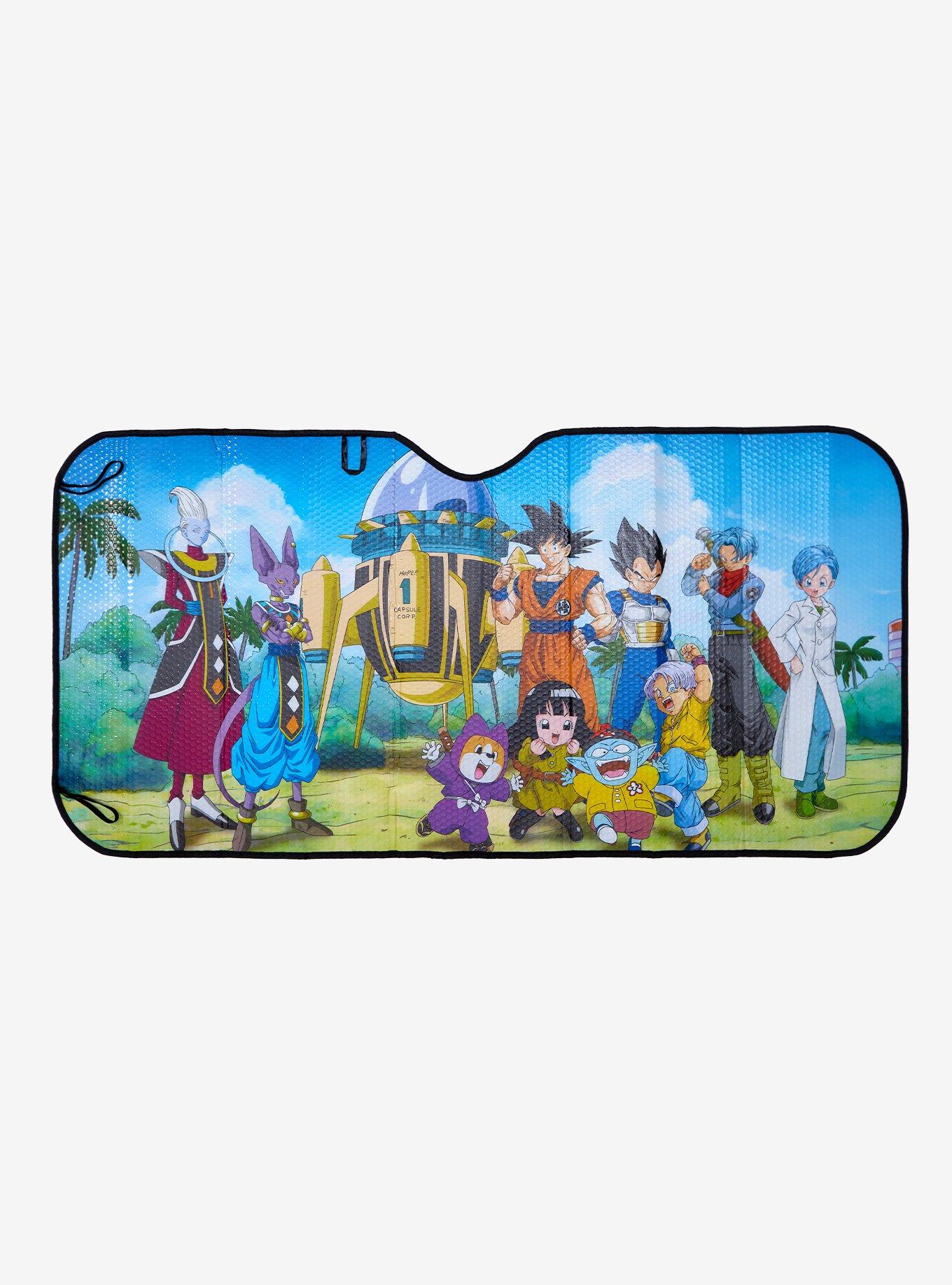 Dragon Ball Z Group Photo Sunshade , , hi-res