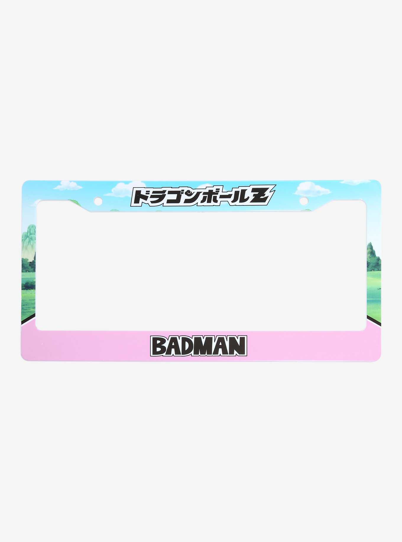 Dragon Ball Z Badman License Plate Frame, , hi-res