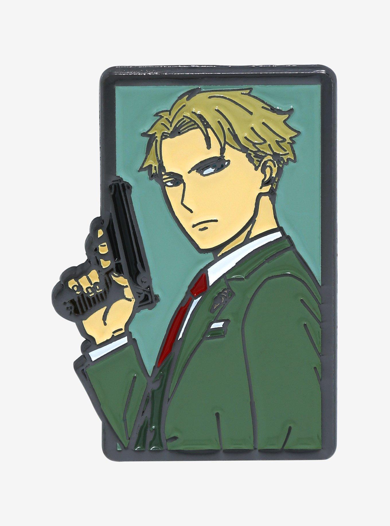 Spy x Family Green Suit Loid Forger Enamel Pin, , hi-res