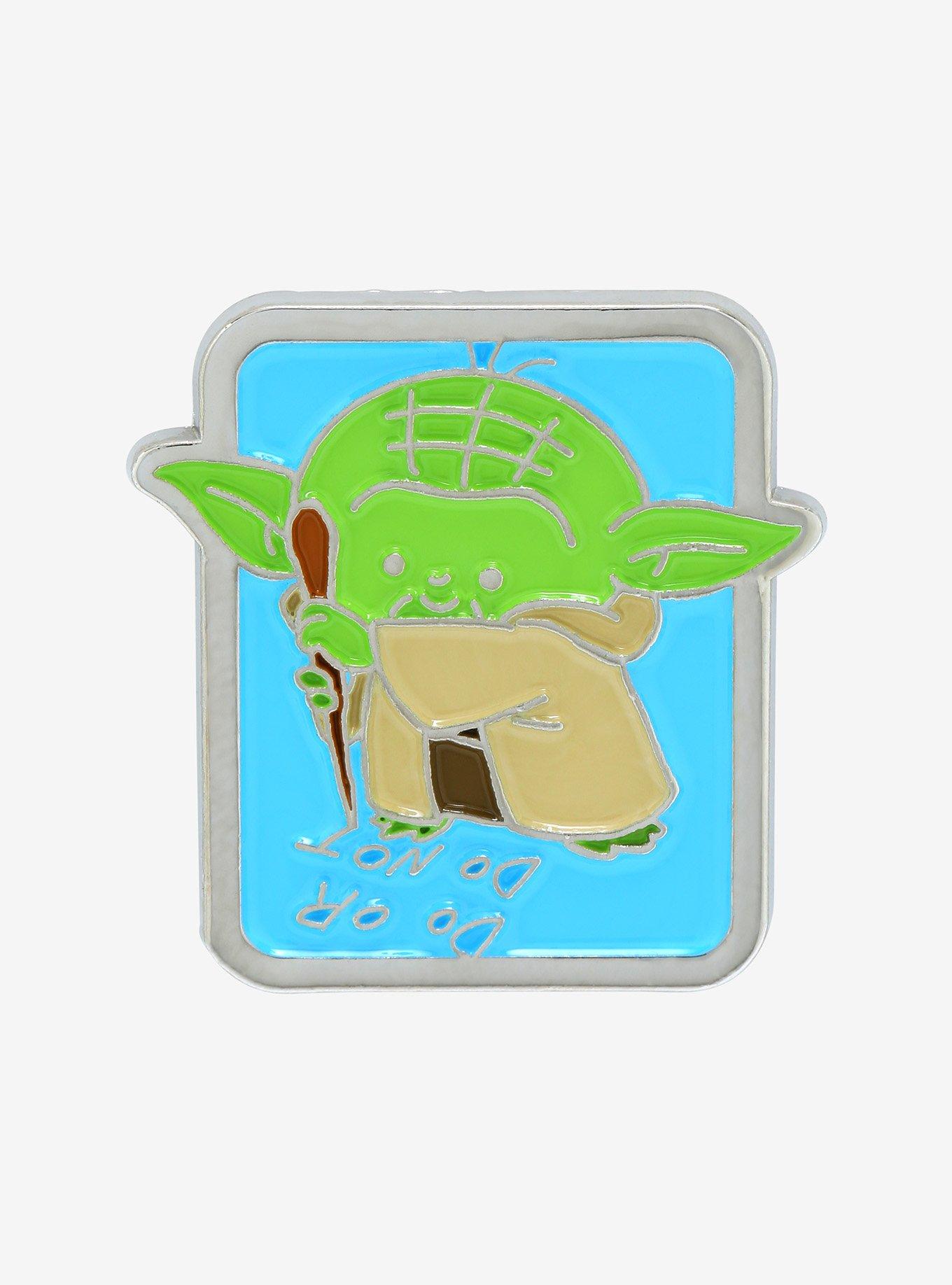 Star Wars Yoda Do or Do Not Enamel Pin - BoxLunch Exclusive, , hi-res