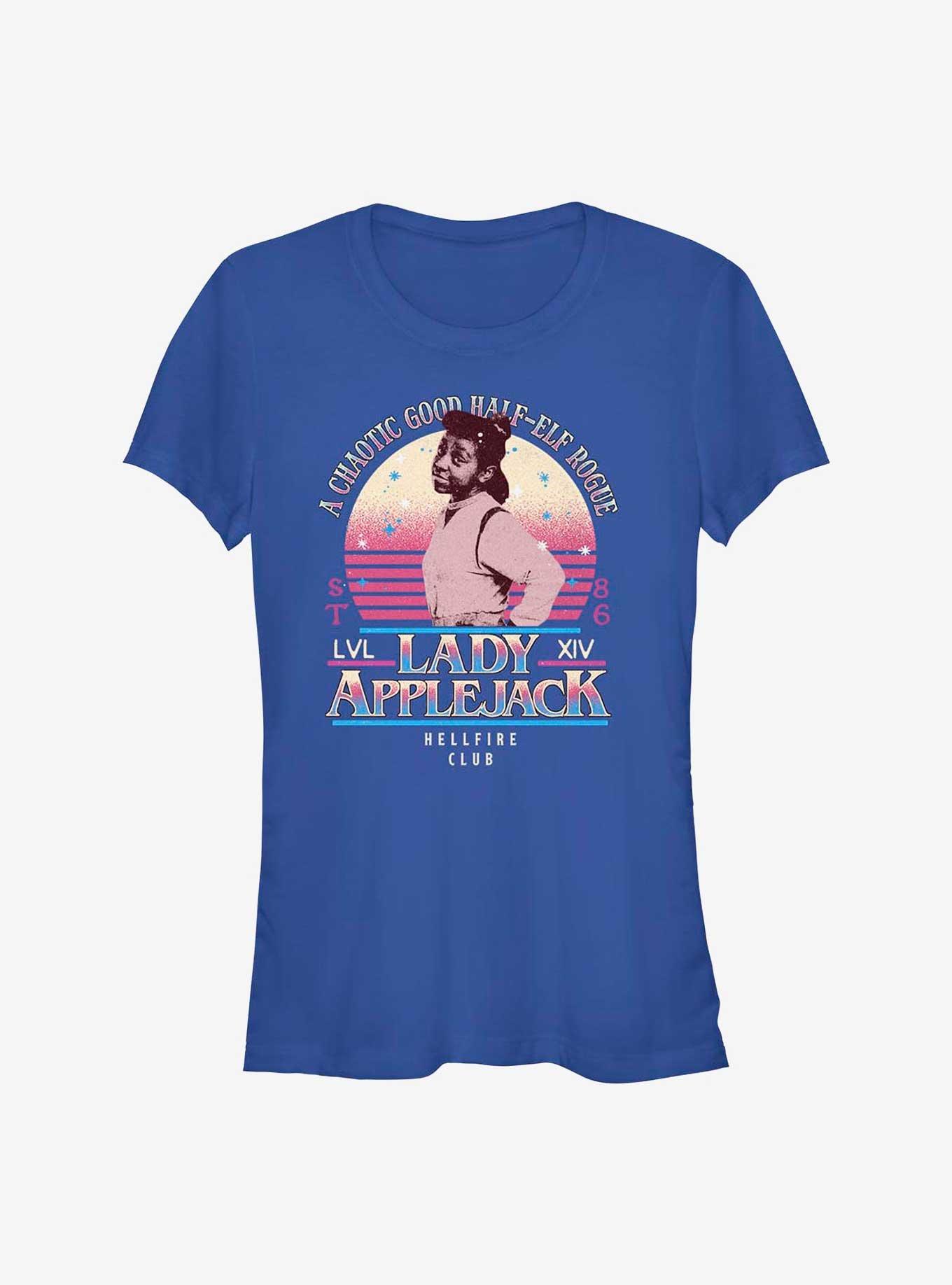 Stranger Things Lady Applejack Girls T-Shirt, ROYAL, hi-res