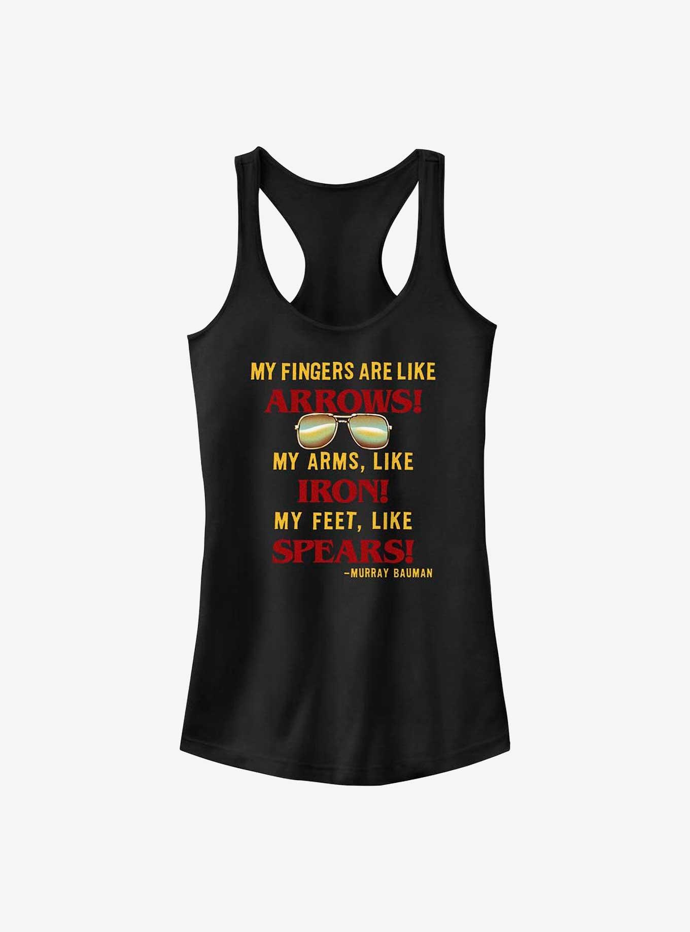 Stranger Things Murray Bauman Karate Quote Girls Tank