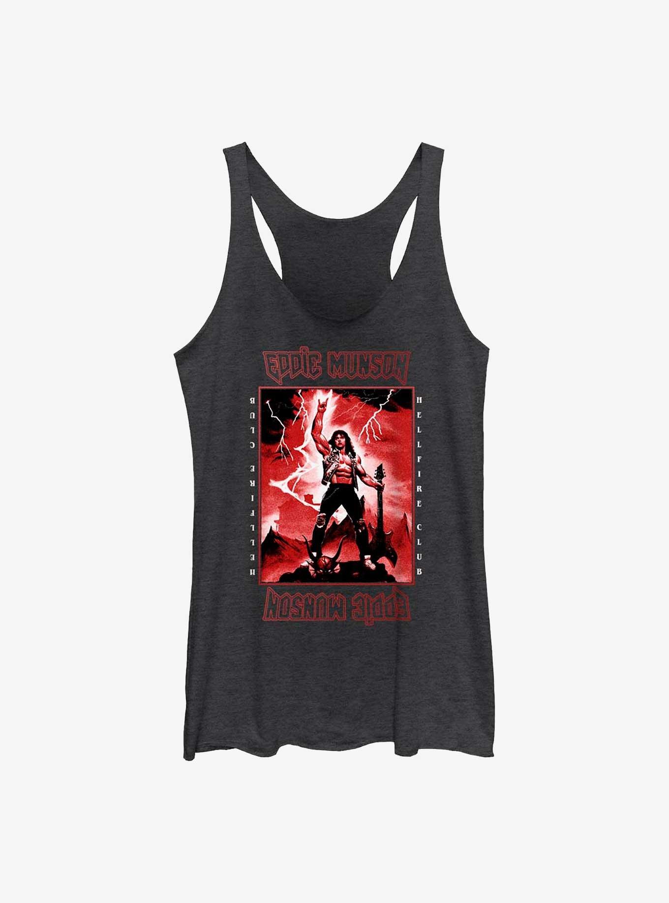 Stranger Things Power Of Eddie Munson Girls Tank Top