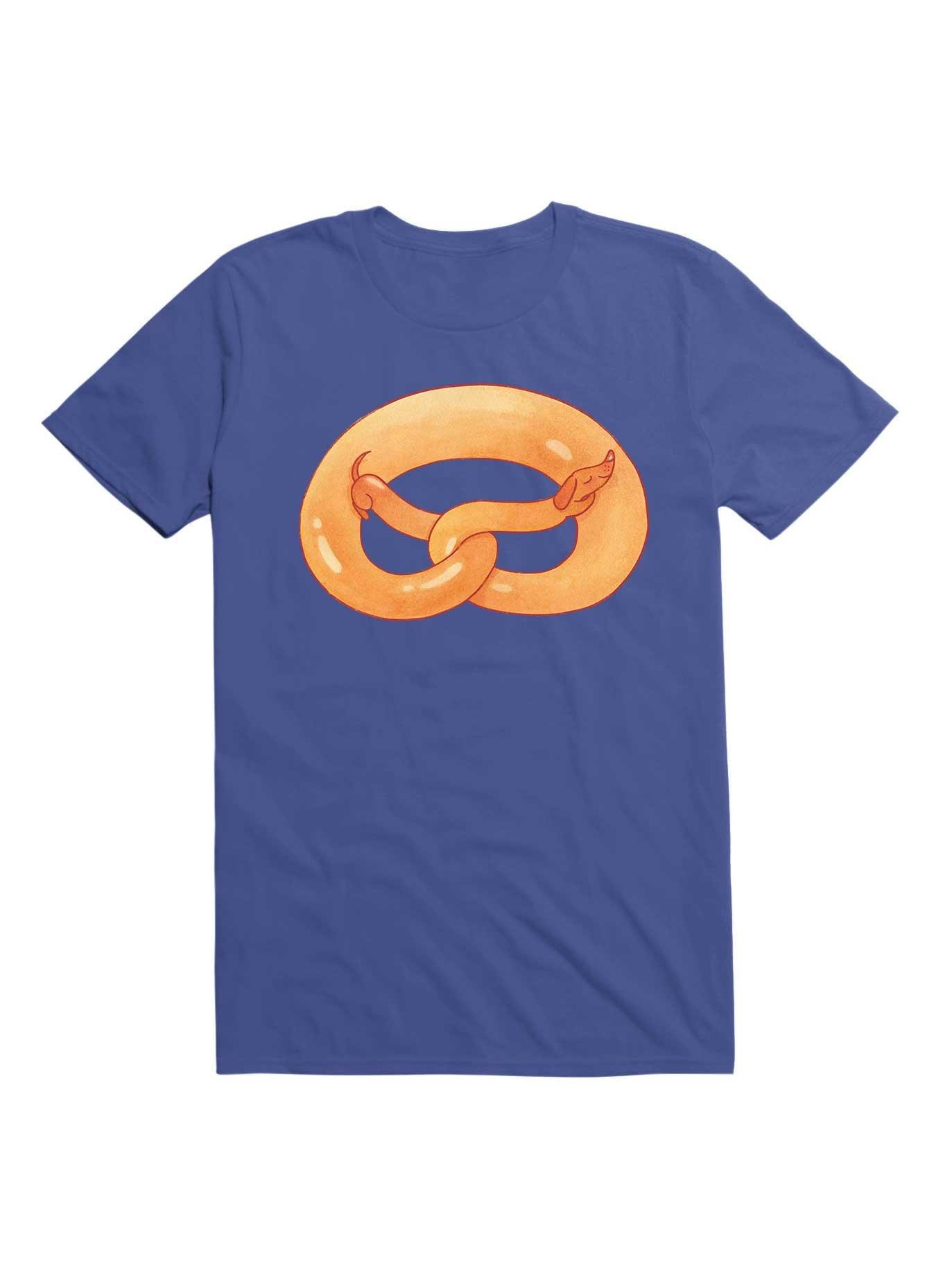 Kawaii Pretzel The Dog T-Shirt, , hi-res