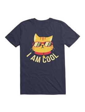 Kawaii I Am Cool Cat T-Shirt, , hi-res