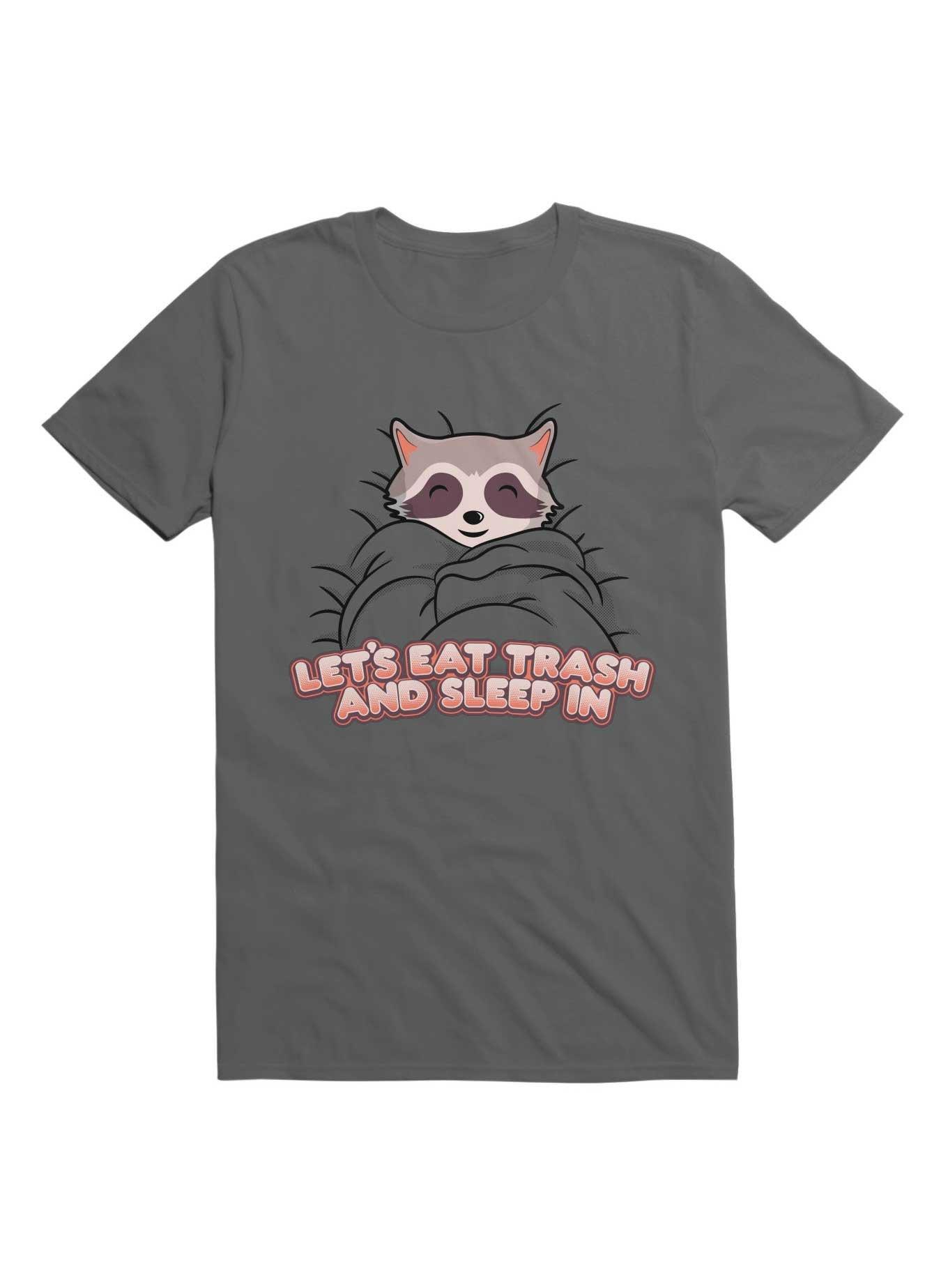Kawaii Let's Eat Trash And Sleep In T-Shirt, , hi-res