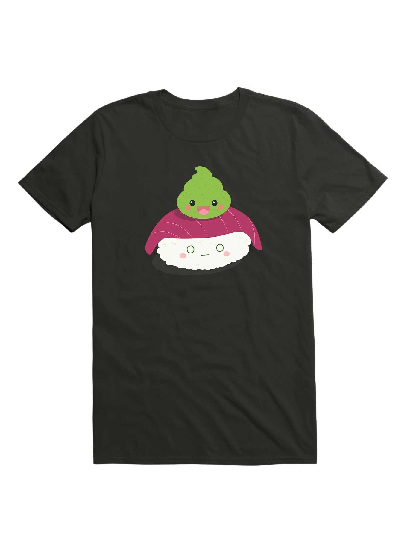 Kawaii Sushi Is Not Happy T-Shirt, , hi-res