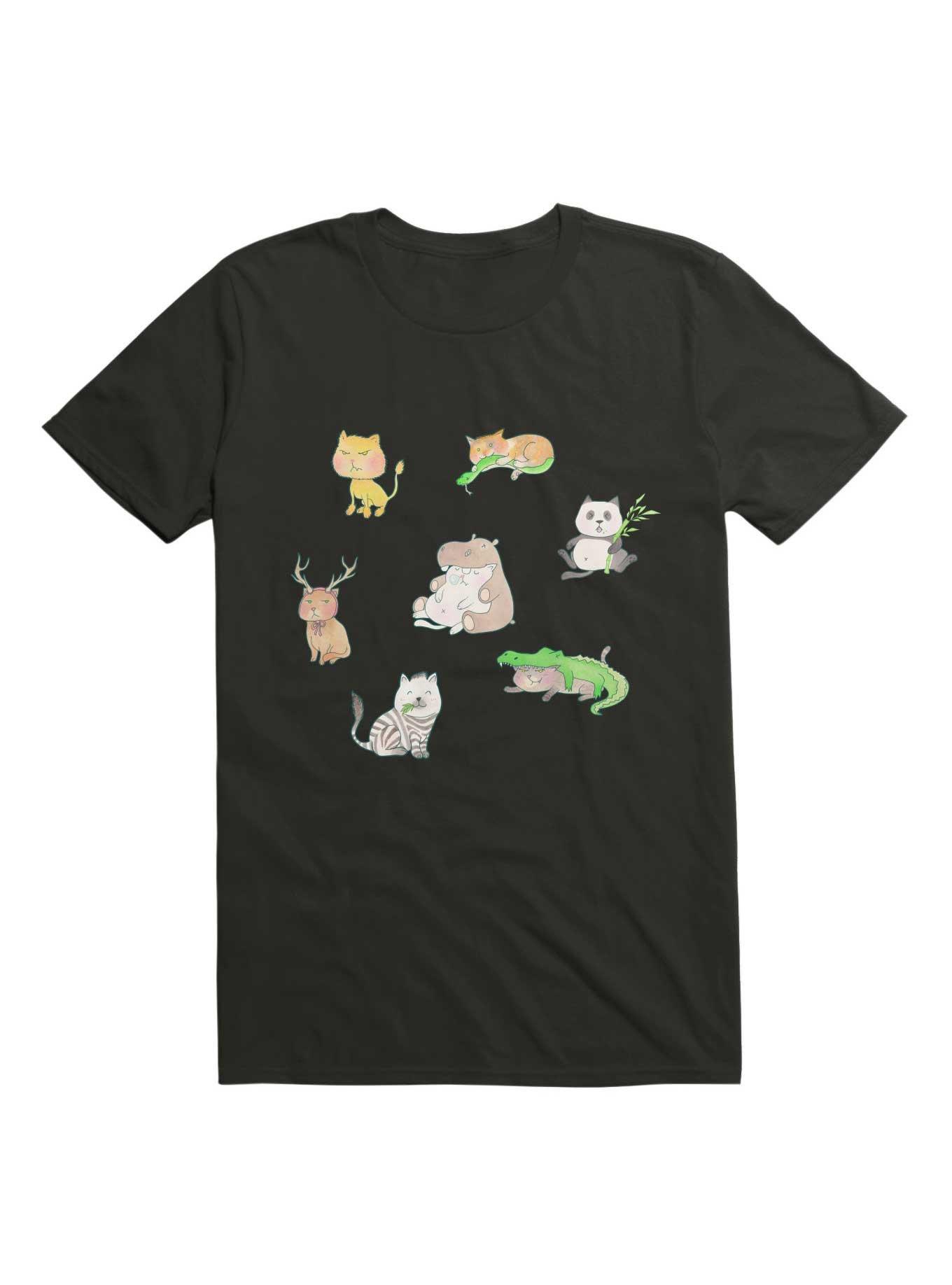 Kawaii An All-Cat Zoo T-Shirt, , hi-res