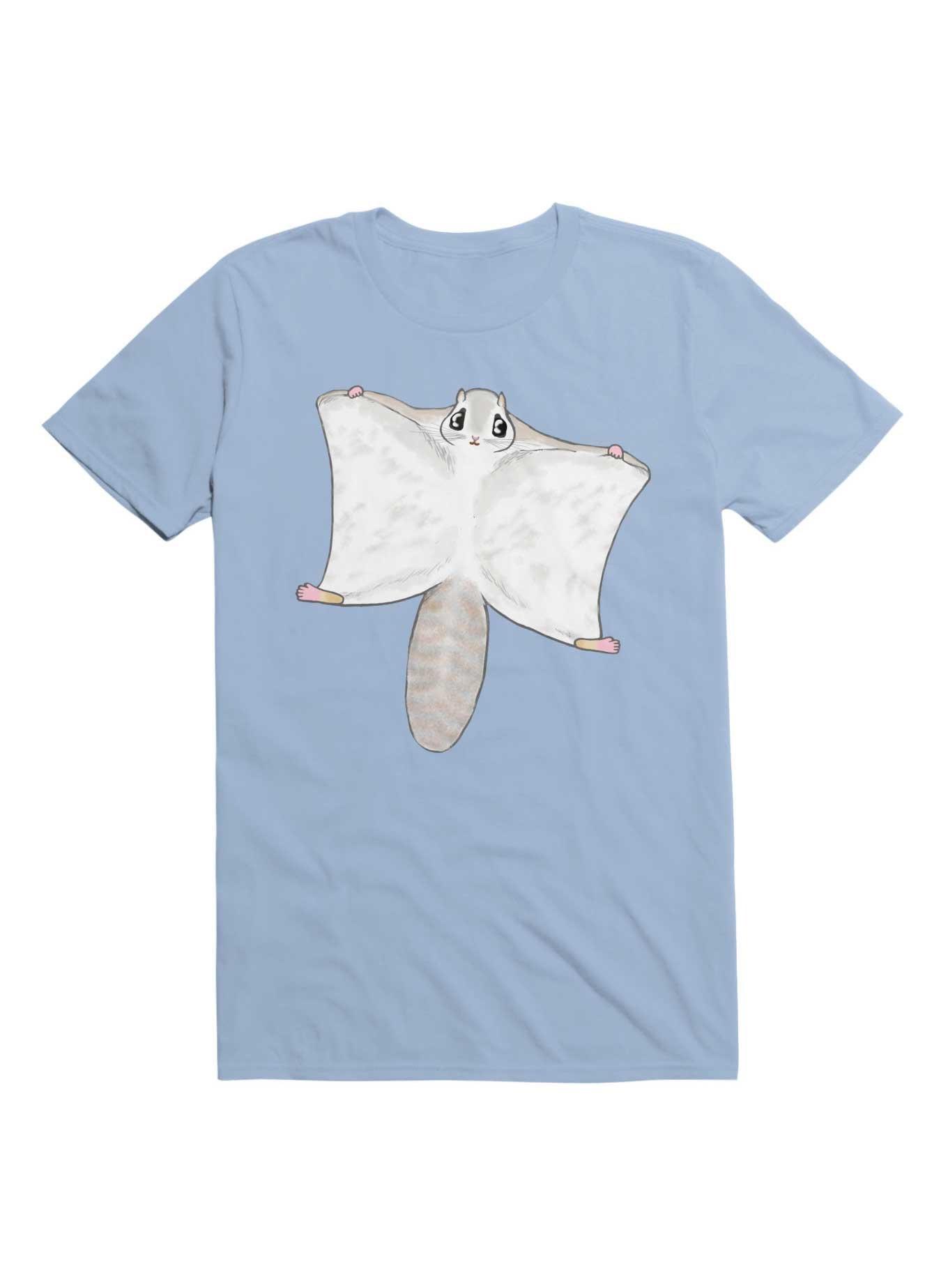 Kawaii Ezomomonga (Flying Squirrel) T-Shirt, , hi-res
