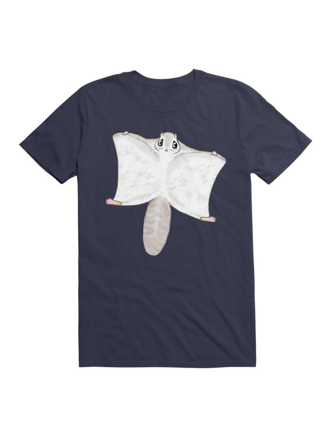 Kawaii Ezomomonga (Flying Squirrel) T-Shirt, , hi-res